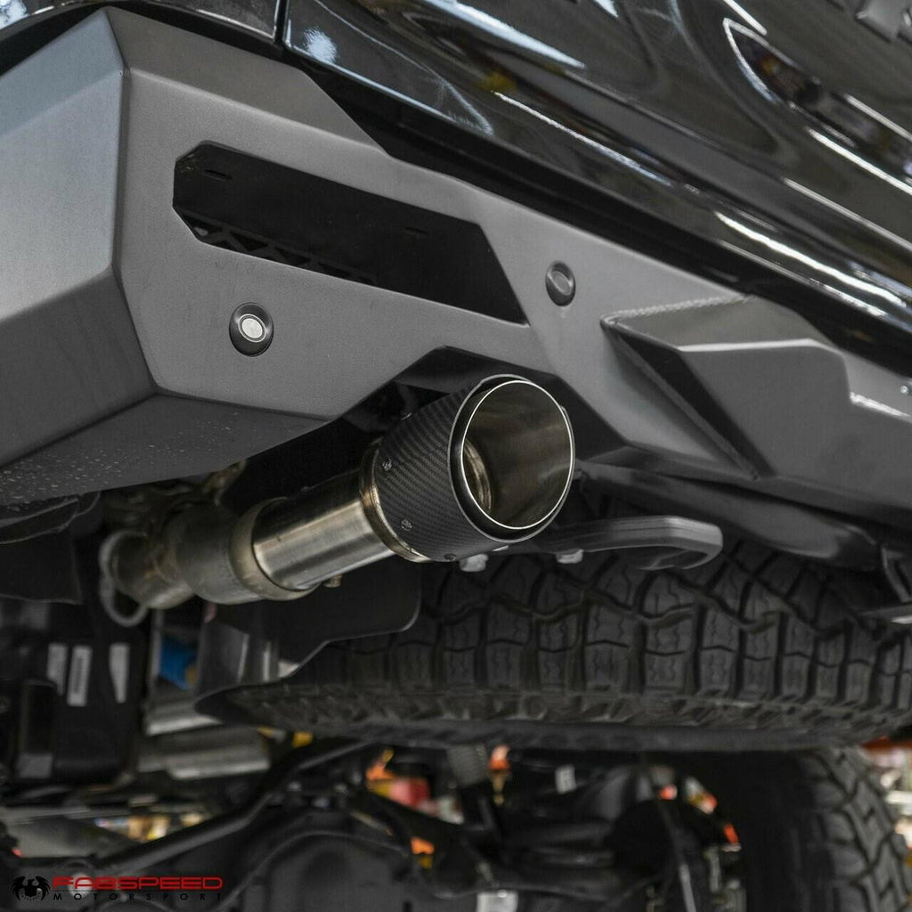Fabspeed Motorsport Fabspeed Dodge RAM TRX 1500 Deluxe Carbon Fiber Tips 2021