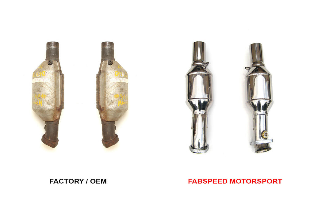 Fabspeed Motorsport Fabspeed Ferrari 348 Sport Catalytic Converters 1989-1995