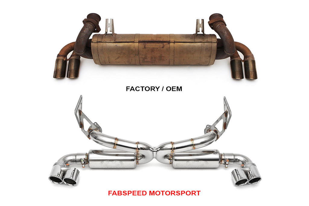 Fabspeed Motorsport Fabspeed Ferrari 348 Supersport X-Pipe Exhaust System