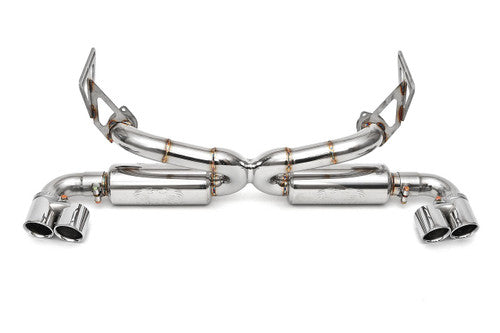 FS.FER.348.SSXP-Fabspeed Ferrari 348 Supersport X-Pipe Exhaust System-Fabspeed Motorsport