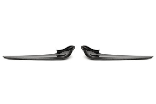 FS.FER.458.FBB-Fabspeed Ferrari 458 Italia Carbon Fiber Front Bumper Blades (2010-2015)-Fabspeed Motorsport