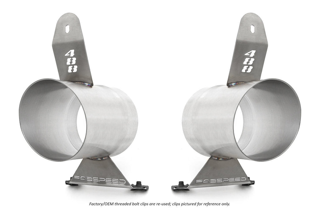 Fabspeed Motorsport Fabspeed Ferrari 488 Challenge Style Titanium Tips