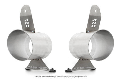 FS.FER.488.CST-Fabspeed Ferrari 488 Challenge Style Titanium Tips-Fabspeed Motorsport