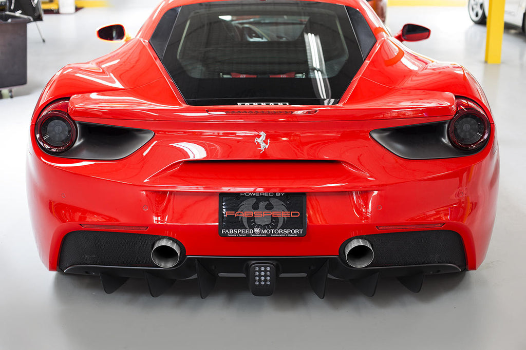 Fabspeed Motorsport Fabspeed Ferrari 488 Challenge Style Titanium Tips