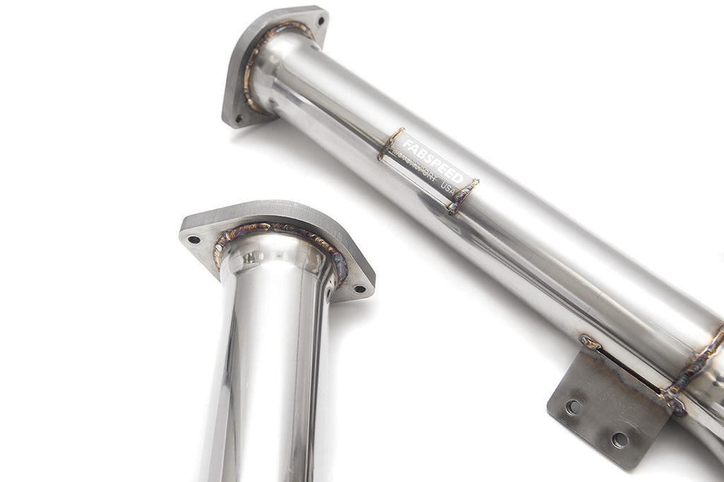 Fabspeed Motorsport Fabspeed Ferrari 599 Secondary Cat Bypass Pipes 2006-2012