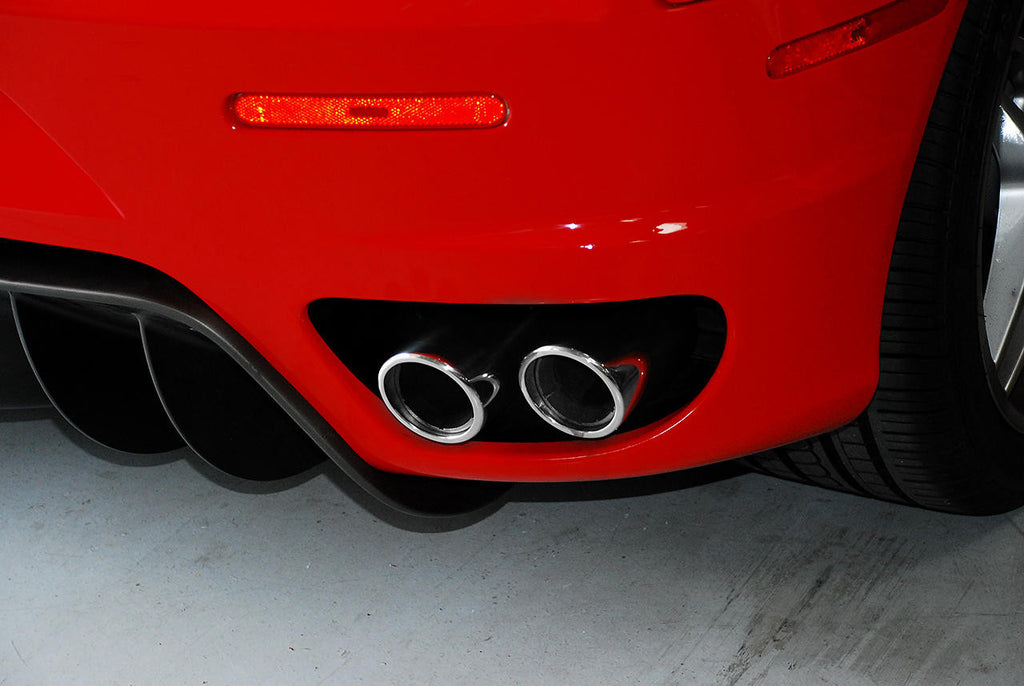 Fabspeed Motorsport Fabspeed Ferrari F430 Polished Slip-on Tip Covers 2005-2009