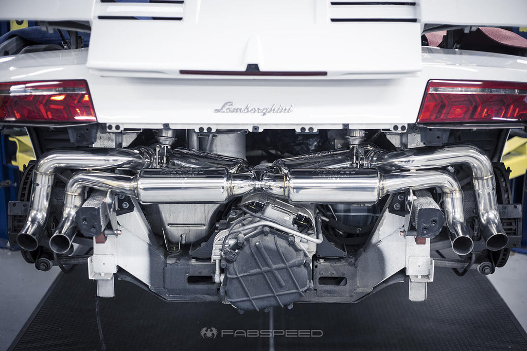 Fabspeed Motorsport Fabspeed Lamborghini Gallardo LP550-2 / LP560 / LP570 Valvetronic Supersport X-Pipe Exhaust System