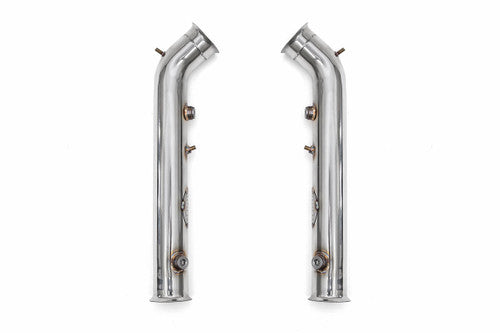 FS.LAM.MUR.PCB-Fabspeed Lamborghini Murcielago 1st link comp. Pipes (2001-2006)-Fabspeed Motorsport