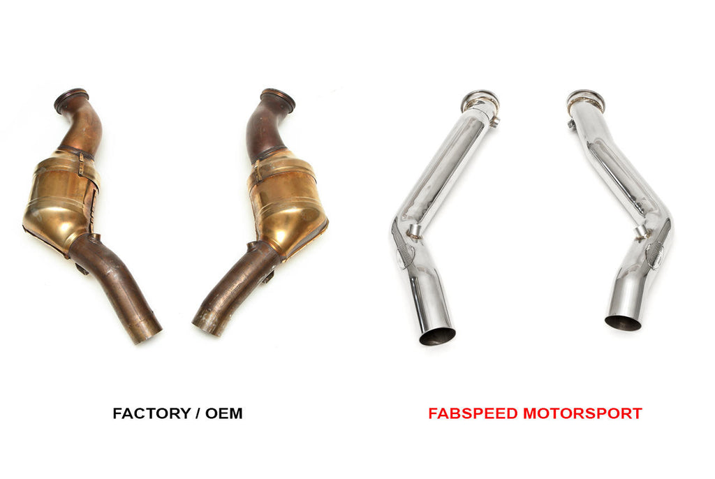 Fabspeed Motorsport Fabspeed Maserati Ghibli Primary Cat Bypass Downpipes