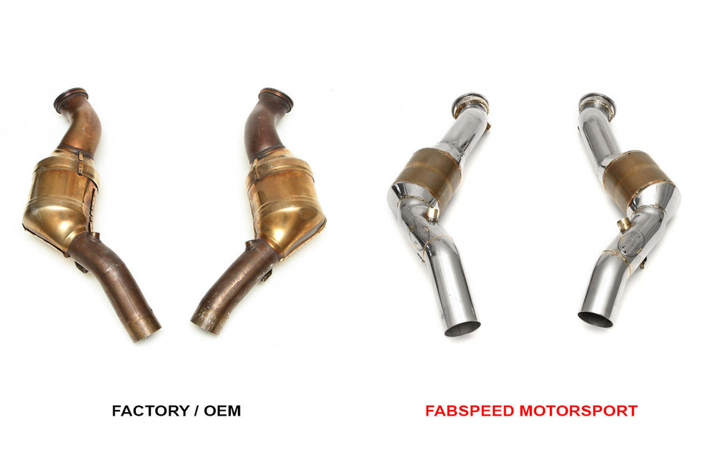Fabspeed Motorsport Fabspeed Maserati Ghibli Primary Sport Cat Downpipes