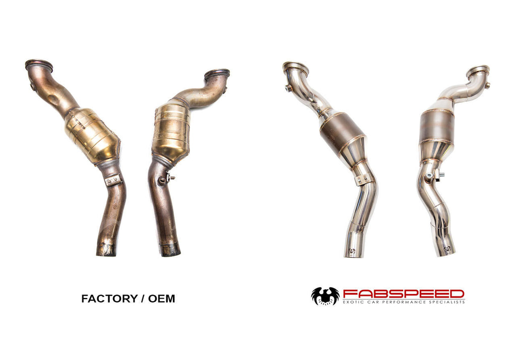 Fabspeed Motorsport Fabspeed Maserati Ghibli Primary Sport Cat Downpipes