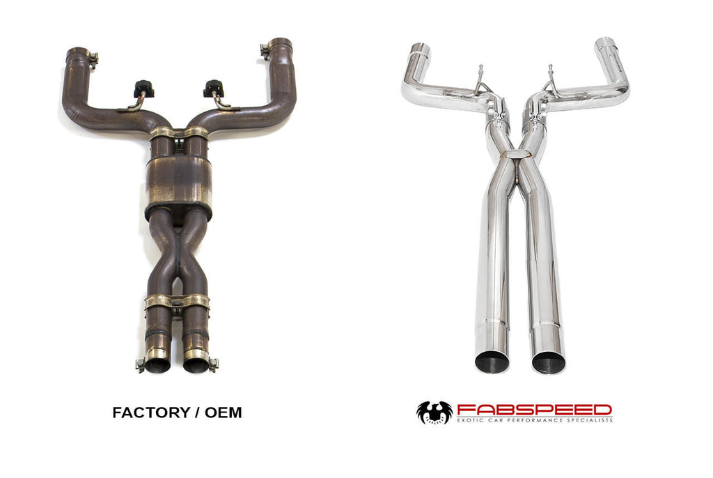 Fabspeed Motorsport Fabspeed Maserati Ghibli Resonator Bypass X-Pipe