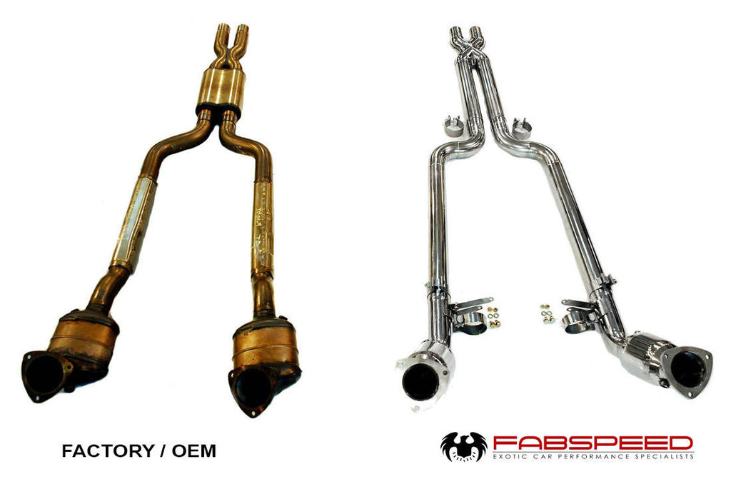 Fabspeed Motorsport Fabspeed Maserati GranTurismo Sport Catalytic Converters 2008-2019