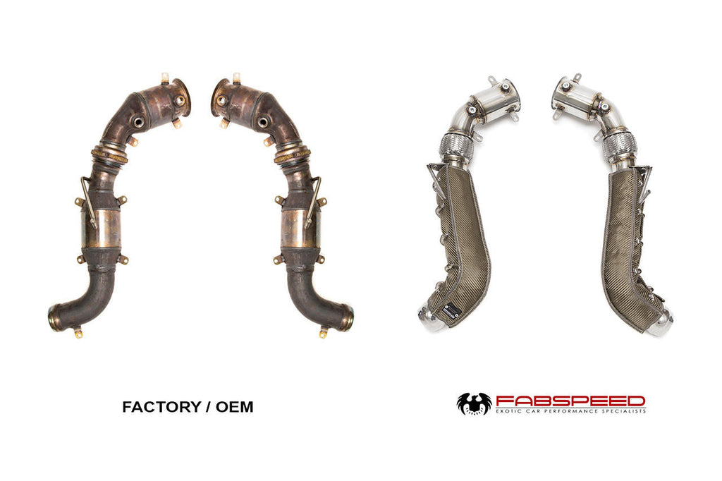 Fabspeed Motorsport Fabspeed McLaren 675LT Cat Bypass Pipes