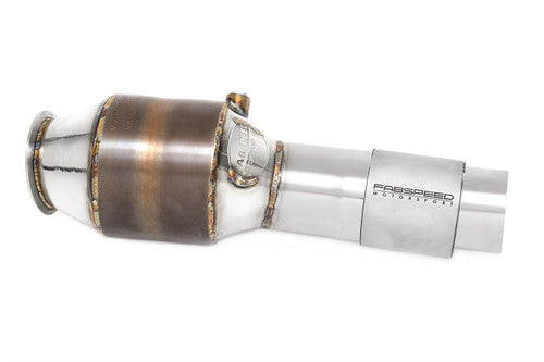 FS.POR.718.SC-Fabspeed Porsche 718 Boxster/Cayman HJS Sport Catalytic Converter (2017+)-Fabspeed Motorsport