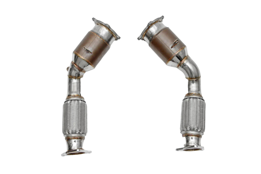 Fabspeed Motorsport Fabspeed Porsche 955 Turbo / Turbo S Primary Sport Catalytic Converters 2002-2007