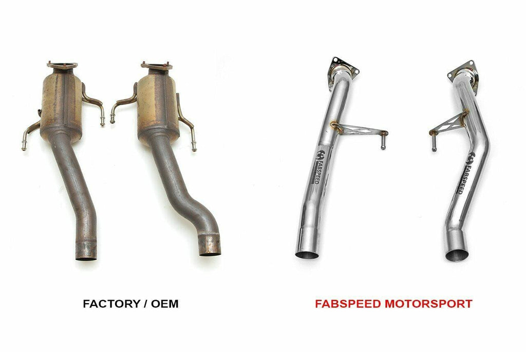 Fabspeed Motorsport Fabspeed Porsche 957 Turbo / Turbo S Secondary Cat Bypass Pipes 2008-2010