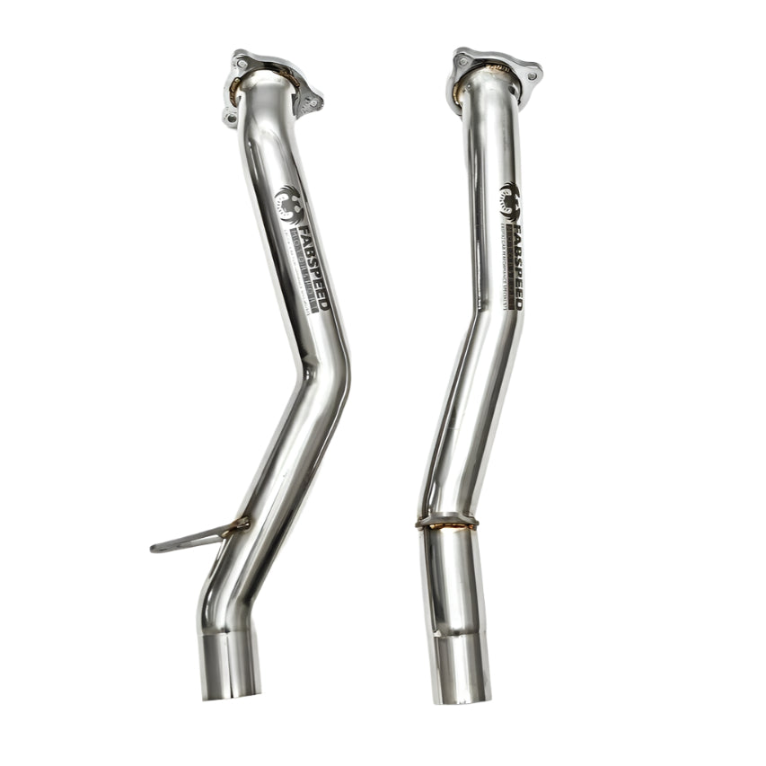 Fabspeed Motorsport Fabspeed Porsche 958 S / GTS Secondary Cat Bypass Pipes 2011-2014