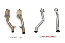 Load image into Gallery viewer, Fabspeed Motorsport Fabspeed Porsche 958.2 Cayenne S E-Hybrid Secondary Cat Bypass Pipes 2015-2018