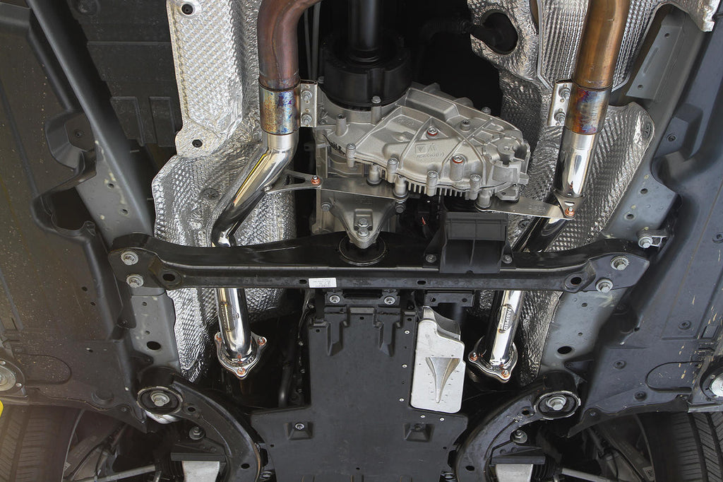 Fabspeed Motorsport Fabspeed Porsche 958.2 Cayenne Turbo / Turbo S Secondary Cat Bypass Pipes 2015-2018