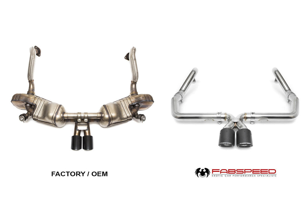 Fabspeed Motorsport Fabspeed Porsche 981 Cayman GT4 Lightweight Competition Exhaust System