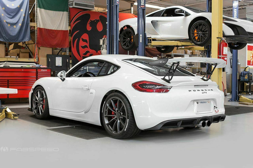 Fabspeed Motorsport Fabspeed Porsche 981 Cayman GT4 Single-Wall Tips