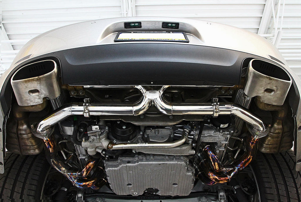 Fabspeed Motorsport Fabspeed Porsche 991 Carrera Center Muffler Bypass X-Pipe 2012-2016