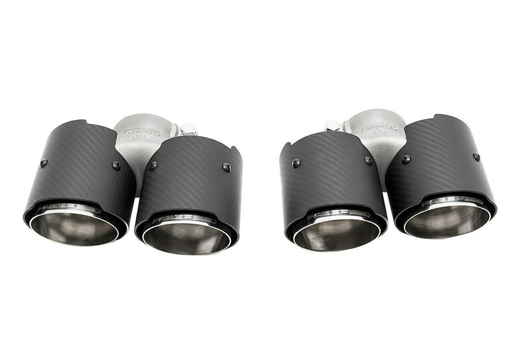Fabspeed Motorsport Fabspeed Porsche 991 Carrera Deluxe Quad-Style Tips NON-S / NON-PSE 2012-2016