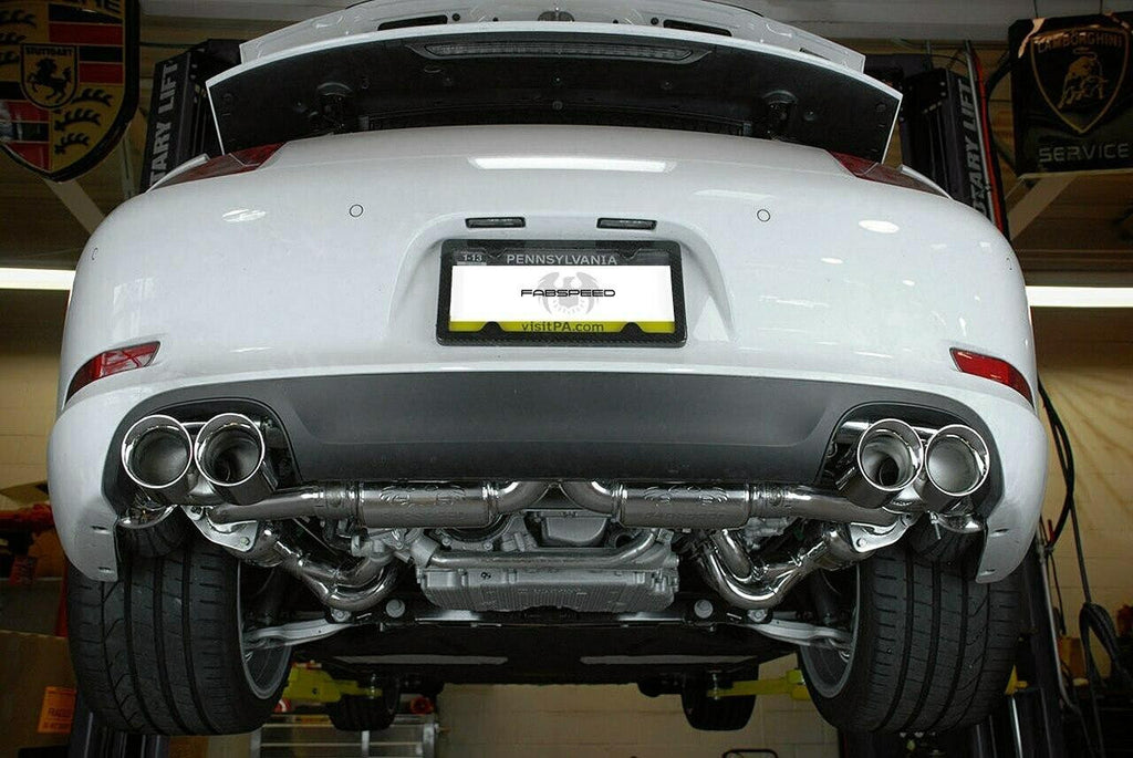Fabspeed Motorsport Fabspeed Porsche 991 Carrera Deluxe Quad-Style Tips NON-S / NON-PSE 2012-2016