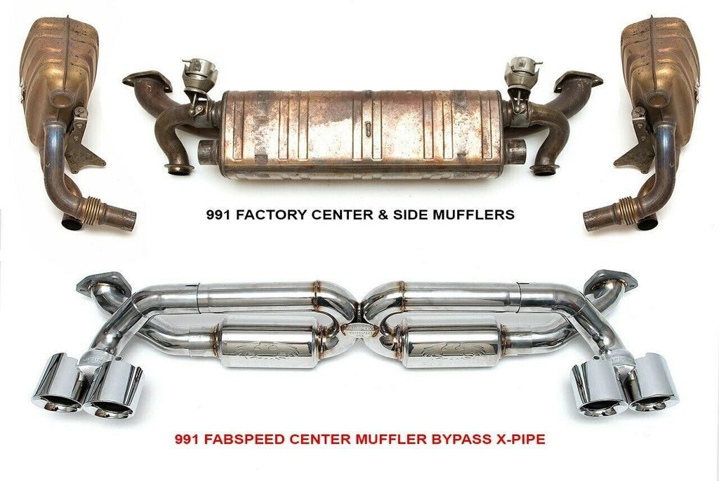 Fabspeed Motorsport Fabspeed Porsche 991 Carrera Supersport X-Pipe Exhaust System 2012-2016
