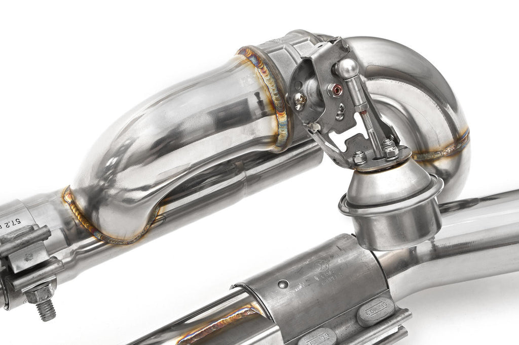 Fabspeed Motorsport Fabspeed Porsche 991 Carrera Valvetronic Center Muffler Bypass X-Pipe 3.8L and PSE Only 2012-2016