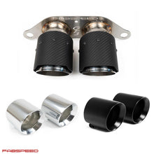 Load image into Gallery viewer, Fabspeed Motorsport Fabspeed Porsche 991 GT3 / GT3 RS Deluxe Dual Style Tips 2014-2016