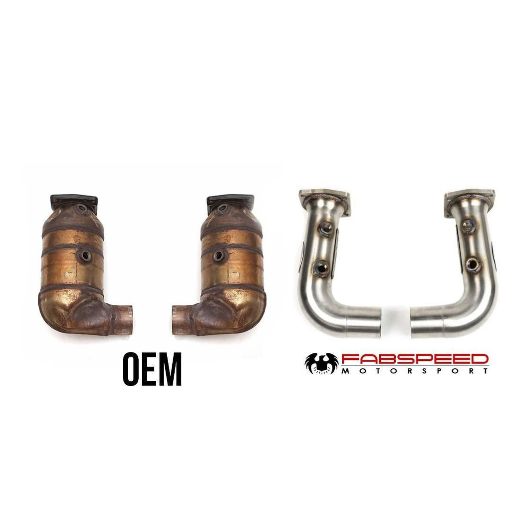 Fabspeed Motorsport Fabspeed Porsche 991 Turbo / Turbo S Cat Bypass Pipes 2013-2016