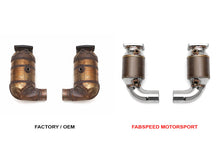 Load image into Gallery viewer, Fabspeed Motorsport Fabspeed Porsche 991 Turbo / Turbo S Sport Catalytic Converters 2013-2016
