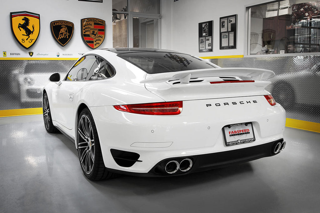 Fabspeed Motorsport Fabspeed Porsche 991 Turbo / Turbo S Valvetronic Supersport X-Pipe Exhaust System 2013-2016