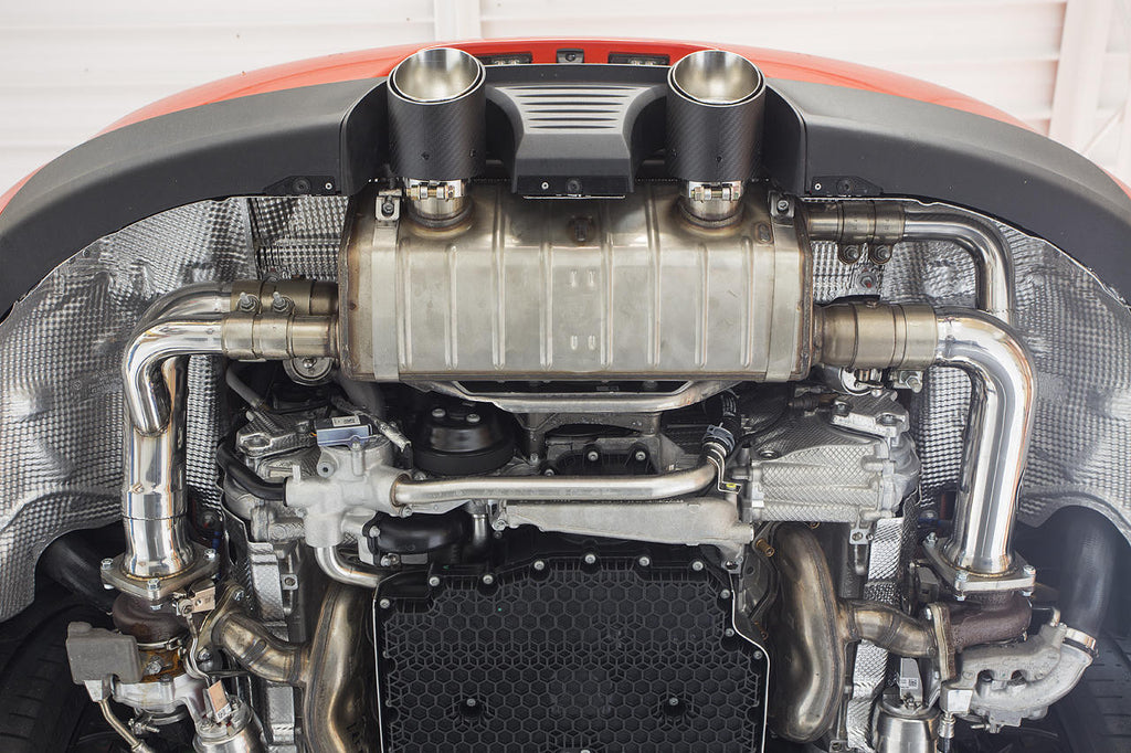 Fabspeed Motorsport Fabspeed Porsche 991.2 Carrera Cat Bypass Pipes for PSE 2017-2019