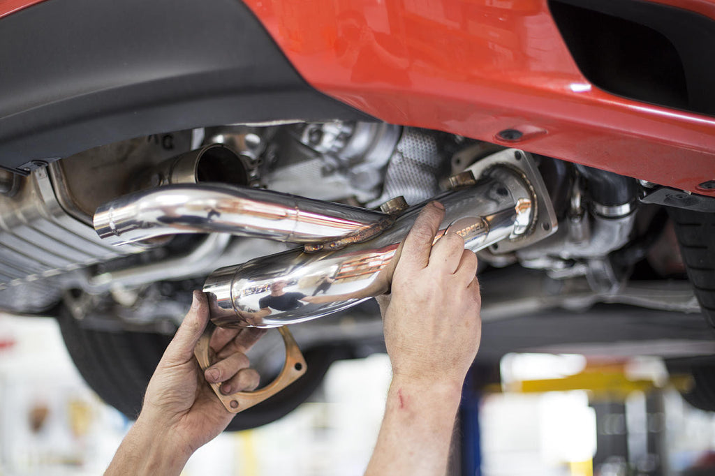 Fabspeed Motorsport Fabspeed Porsche 991.2 Carrera Cat Bypass Pipes for PSE 2017-2019