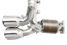 Load image into Gallery viewer, Fabspeed Motorsport Fabspeed Porsche 991.2 Twin Turbo / Turbo S Valvetronic Supersport X-Pipe Exhaust System 2017-2020