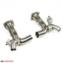 Load image into Gallery viewer, Fabspeed Motorsport Fabspeed Porsche 991.2 Twin Turbo / Turbo S Valvetronic Supersport X-Pipe Exhaust System 2017-2020