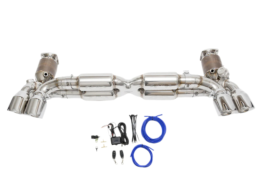 Fabspeed Motorsport Fabspeed Porsche 991.2 Twin Turbo / Turbo S Valvetronic Supersport X-Pipe Exhaust System 2017-2020