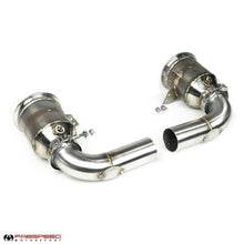 Load image into Gallery viewer, Fabspeed Porsche 992 Carrera Sport Catalytic Converters with GT2RS Style Outlets 2021+