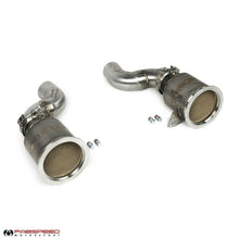 Load image into Gallery viewer, Fabspeed Porsche 992 Carrera Sport Catalytic Converters with GT2RS Style Outlets 2021+