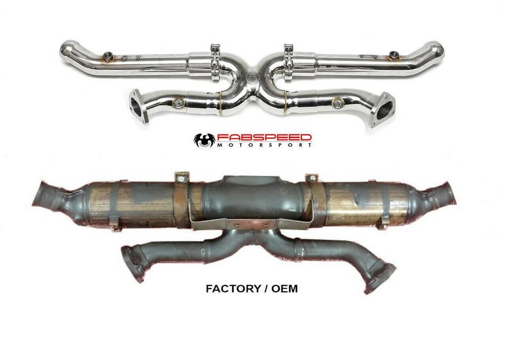 Fabspeed Motorsport Fabspeed Porsche 993 Carrera Cat Bypass X-Pipe 1994-1998