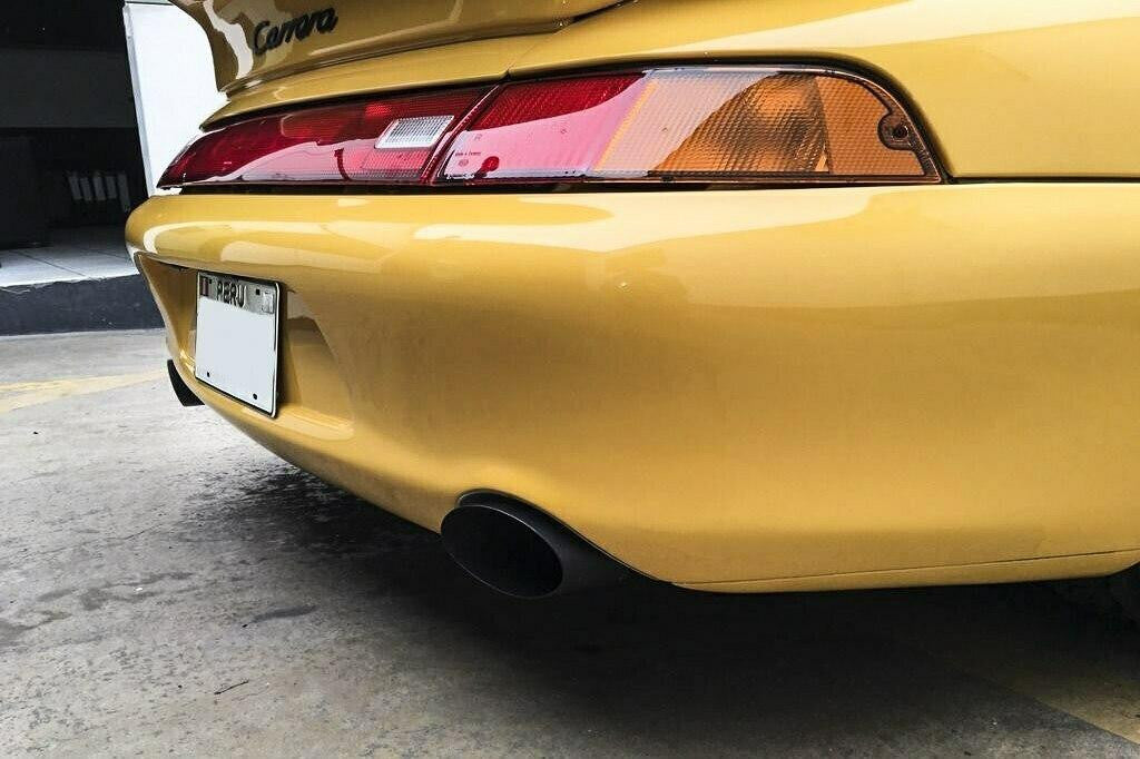 Fabspeed Motorsport Fabspeed Porsche 993 Carrera Single Wall Oval Bolt-On Tips 993 1994-1998