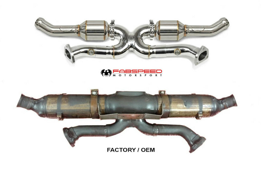 Fabspeed Motorsport Fabspeed Porsche 993 Carrera Sport Cat X-Pipe 1994-1998