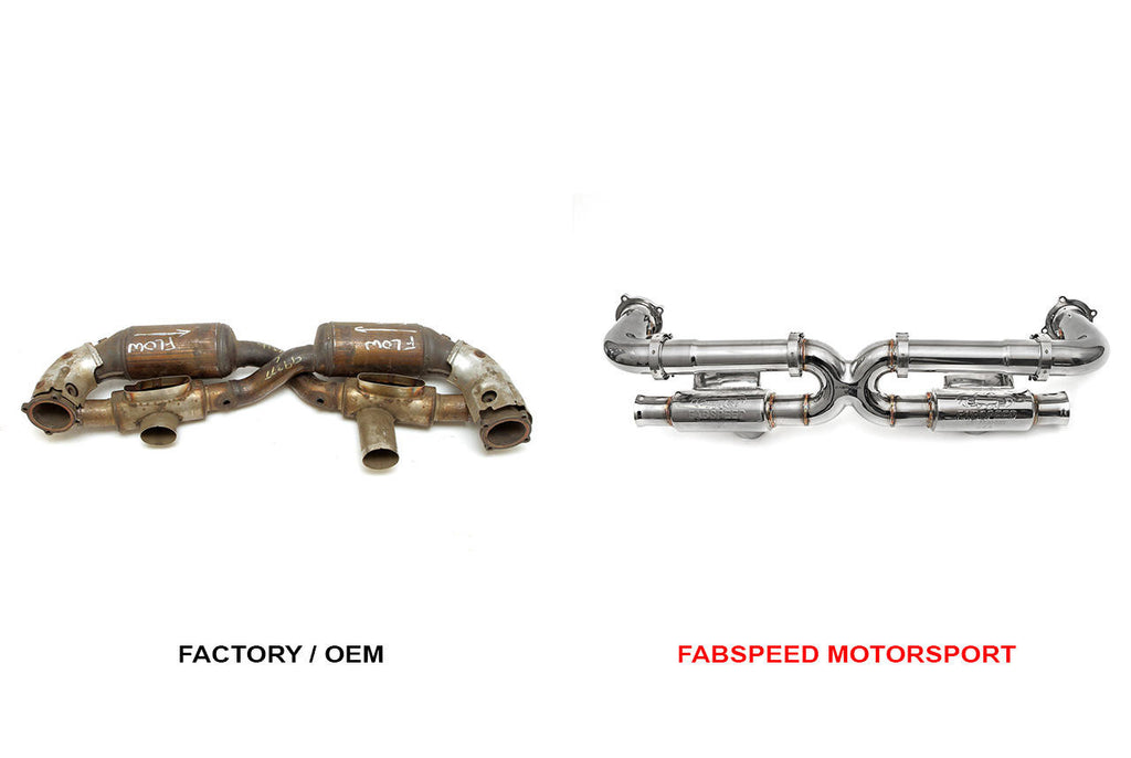 Fabspeed Motorsport Fabspeed Porsche 993 Turbo Modular Cat Bypass X-Pipe Competition ONLY