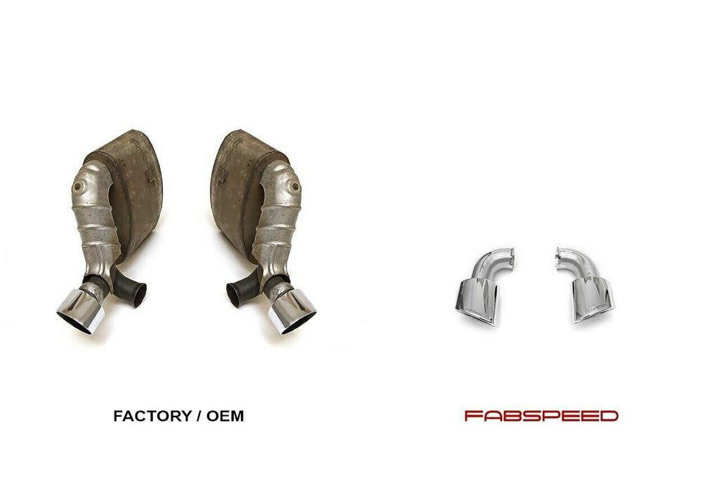 Fabspeed Motorsport Fabspeed Porsche 993 Turbo Muffler Bypass Pipes 1995-1998