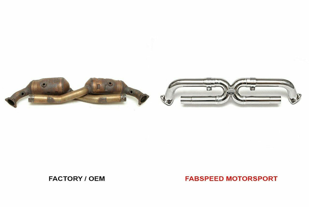 Fabspeed Motorsport Fabspeed Porsche 996 Carrera Cat Bypass X-Pipe 1999-2004
