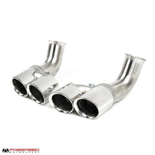 Load image into Gallery viewer, Fabspeed Motorsport Fabspeed Porsche 996 Carrera Deluxe Quad-Style Tips - Long 2002-2004