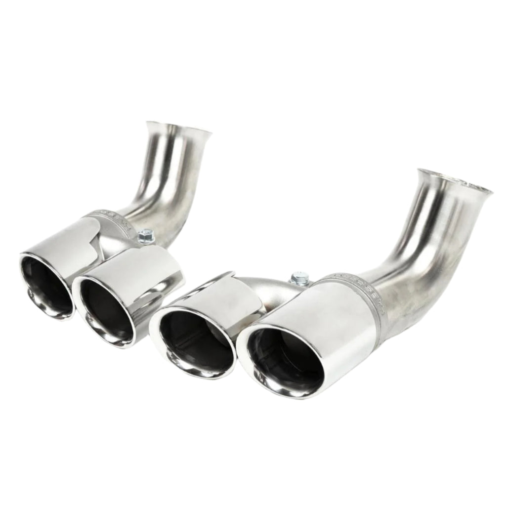 Fabspeed Motorsport Fabspeed Porsche 996 Carrera Deluxe Quad-Style Tips - Long 2002-2004